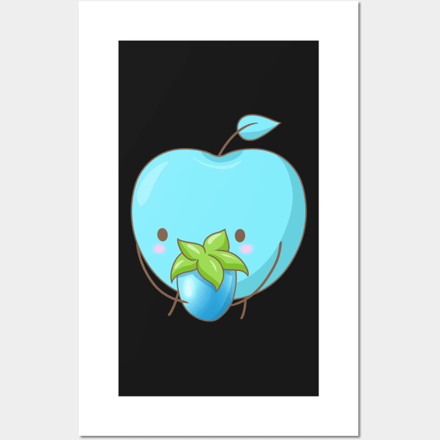 Stardew Valley- Ancient Fruit Junimo Wall Art by CaptainPoptop